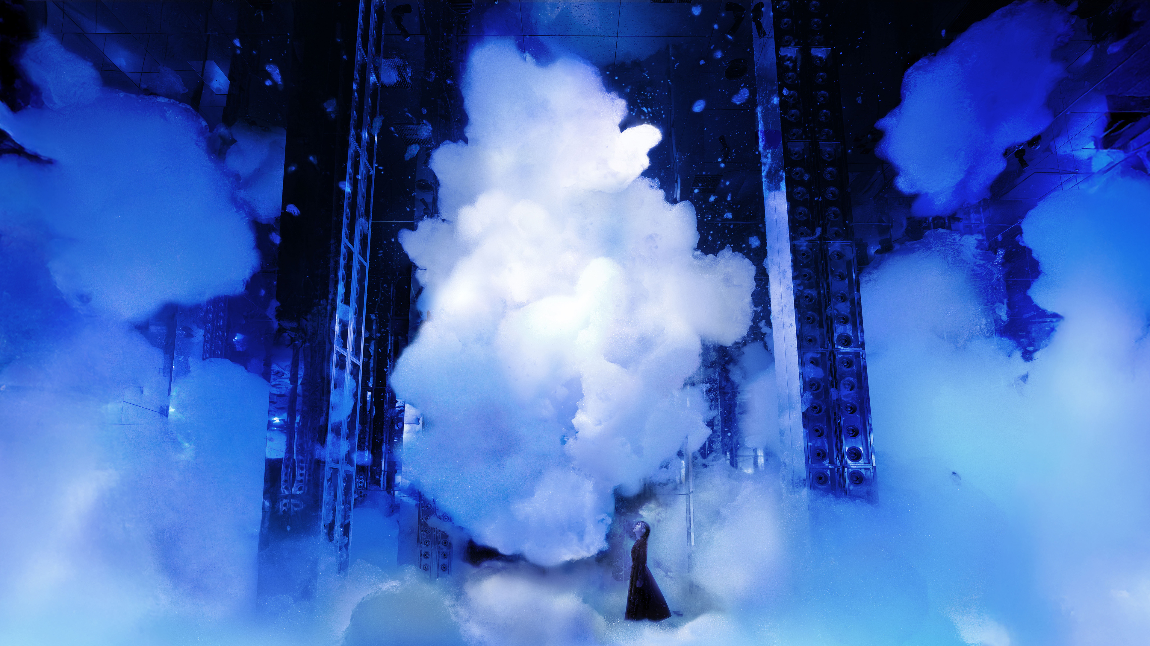 質量も形もない彫刻 / Massless Amorphous Sculpture | teamLab