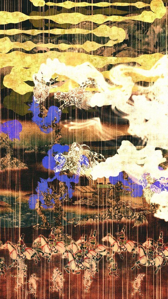 花と屍 十二幅対 / Flower and Corpse Set of 12 | teamLab / チームラボ