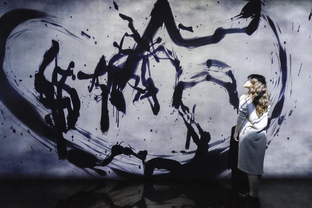 空书 / Spatial Calligraphy | teamLab