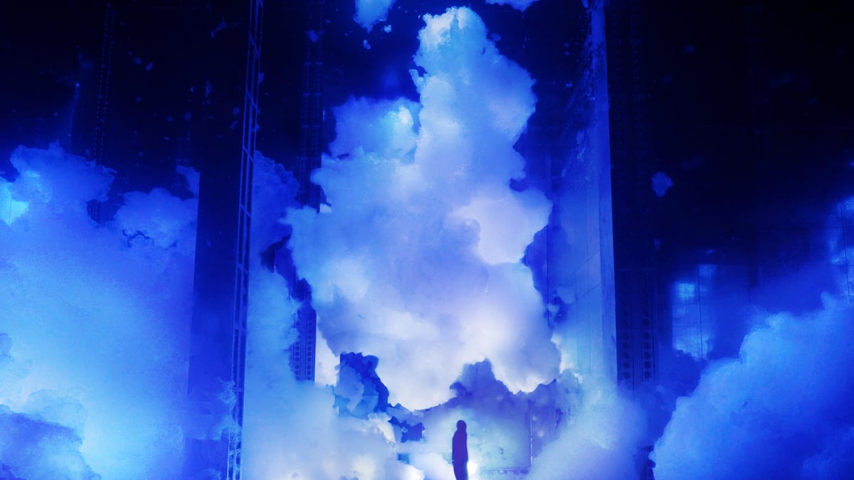 質量も形もない彫刻 / Massless Amorphous Sculpture | teamLab