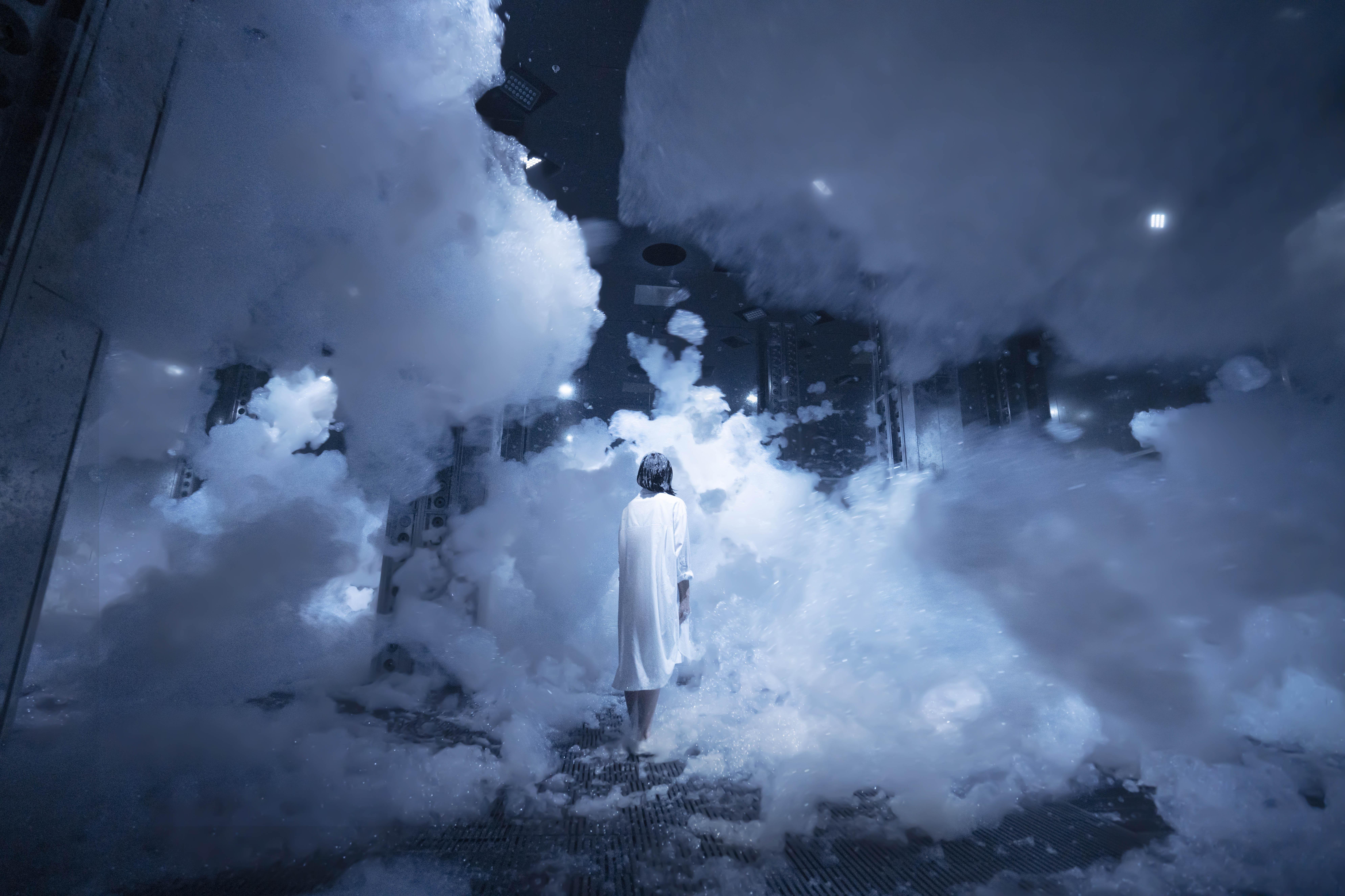 質量も形もない彫刻 / Massless Amorphous Sculpture | teamLab