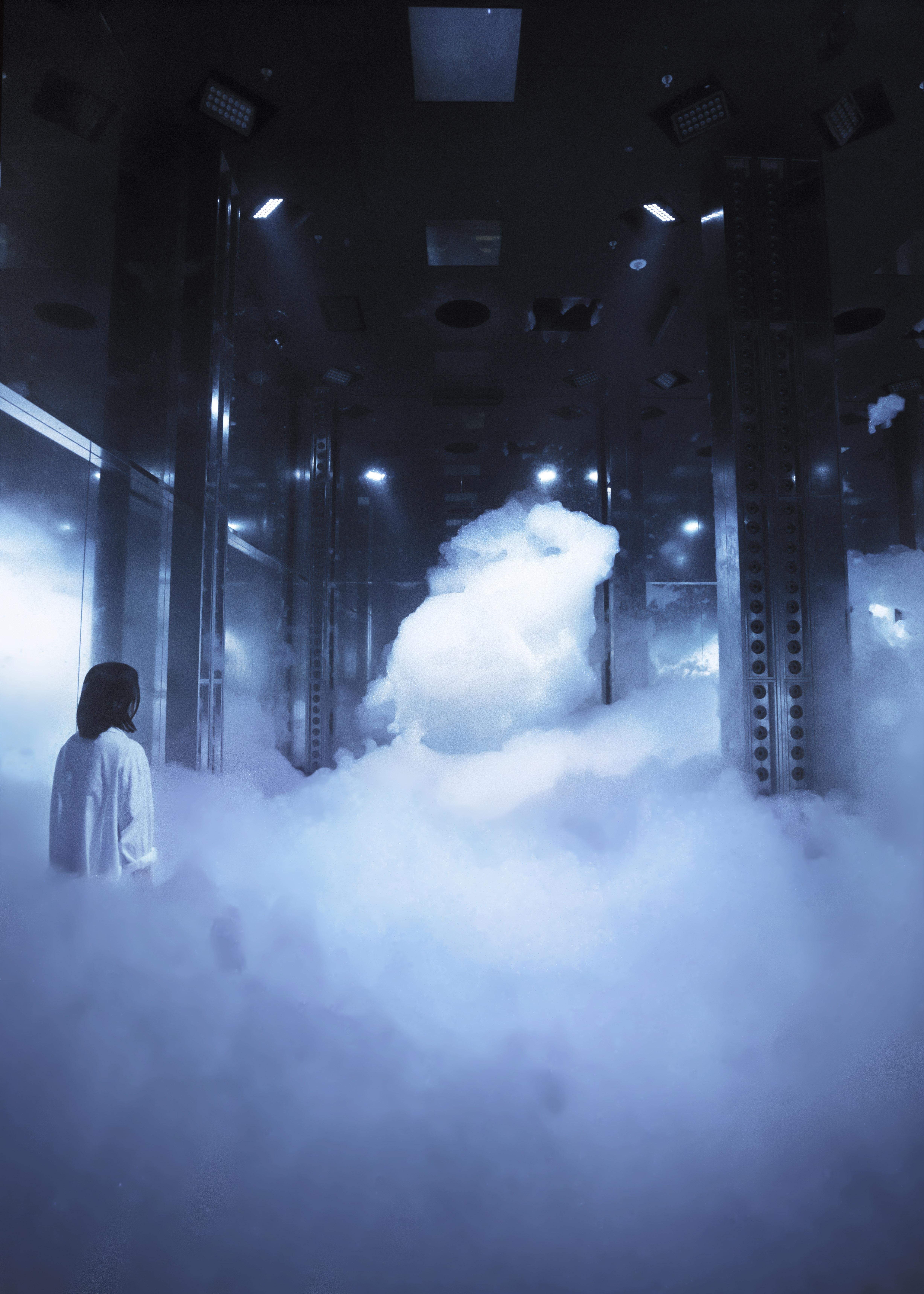 質量も形もない彫刻 / Massless Amorphous Sculpture | teamLab