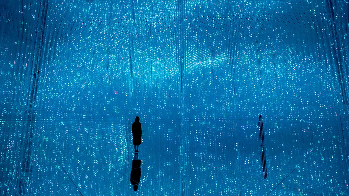 The Way of the Sea: Crystal World | teamLab / チームラボ