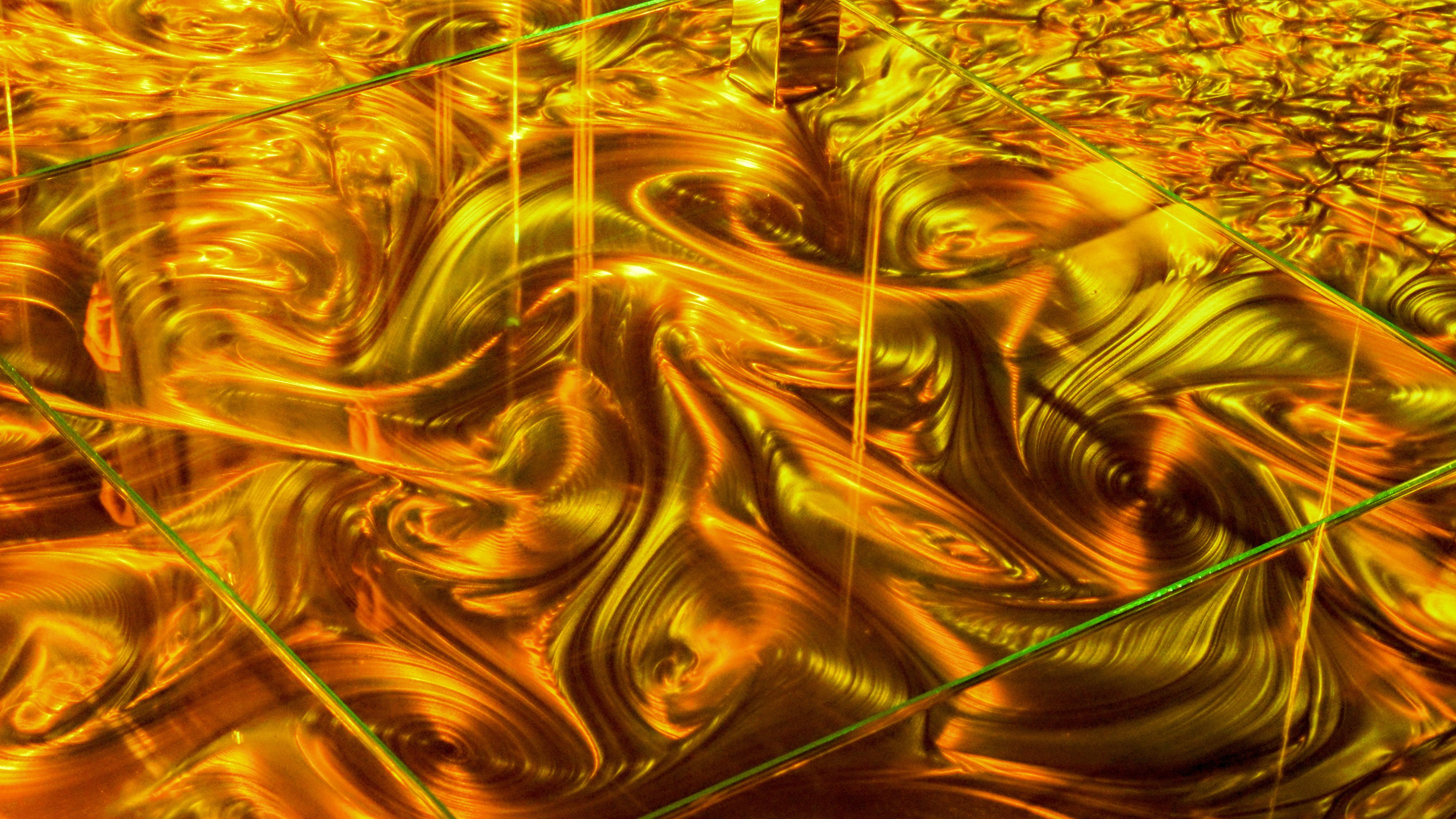 Transient Abstract Life and Return - Resonance | teamLab