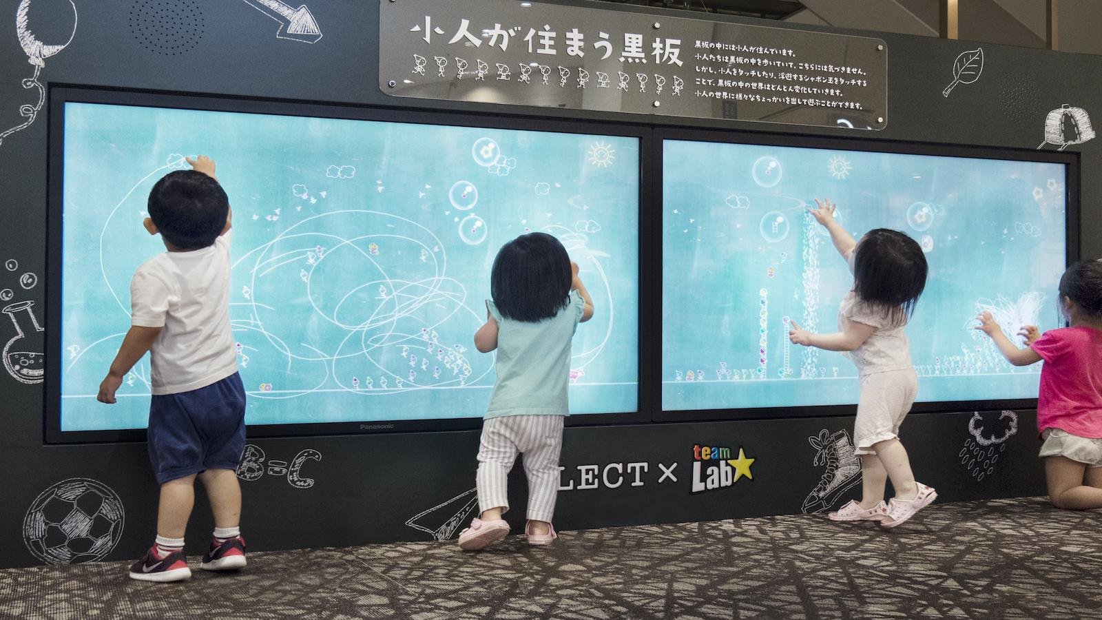 こびとが住まう黒板