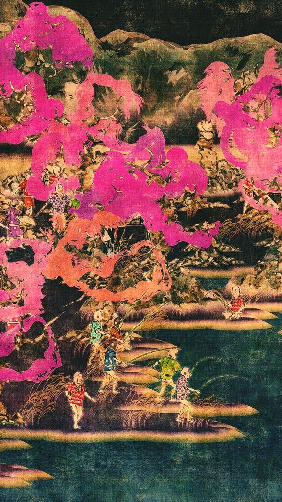 花と屍 十二幅対 / Flower and Corpse Set of 12 | teamLab / チームラボ