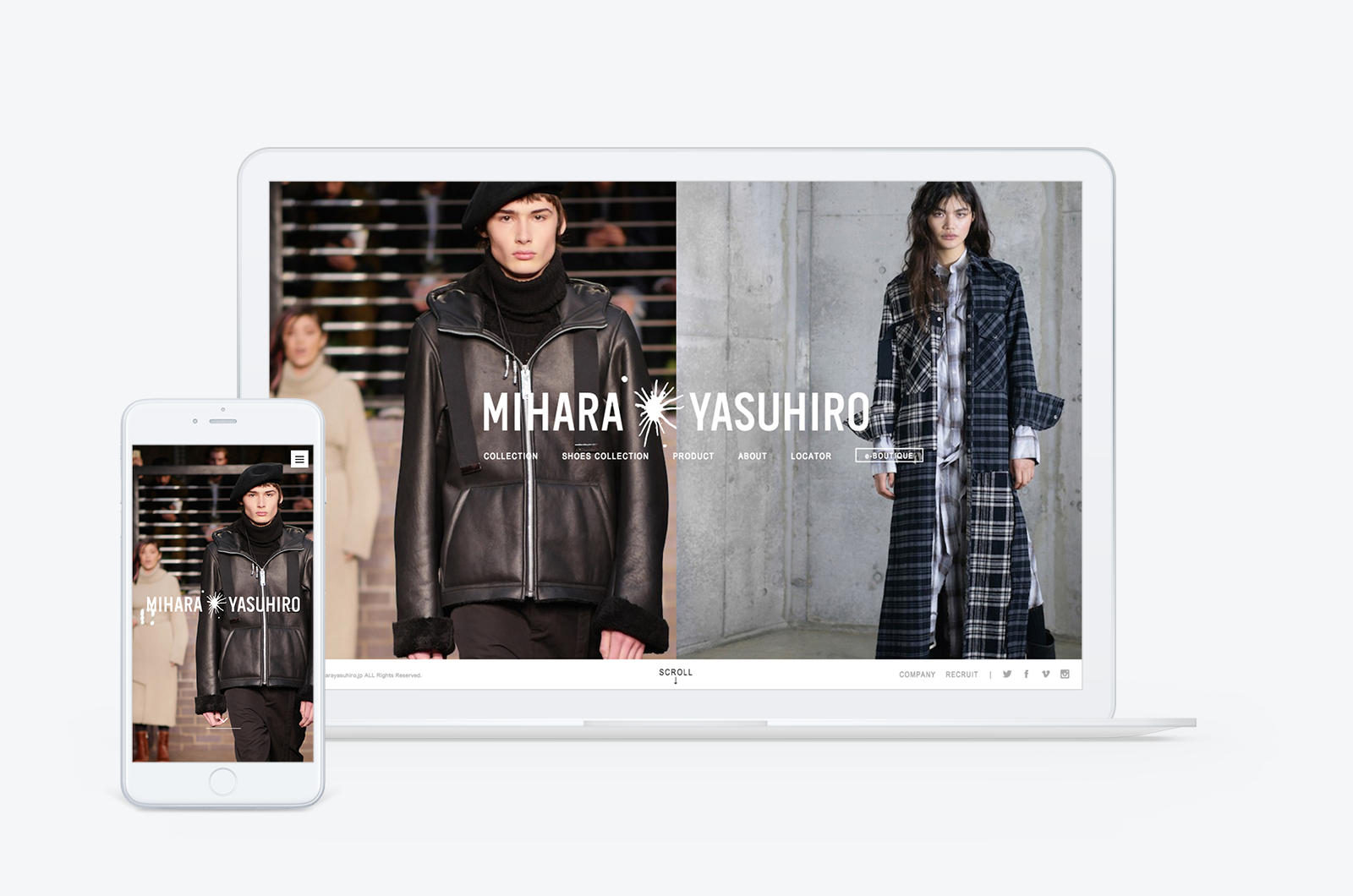 MIHARAYASUHIRO | ミハラヤスヒロ　WEBサイト