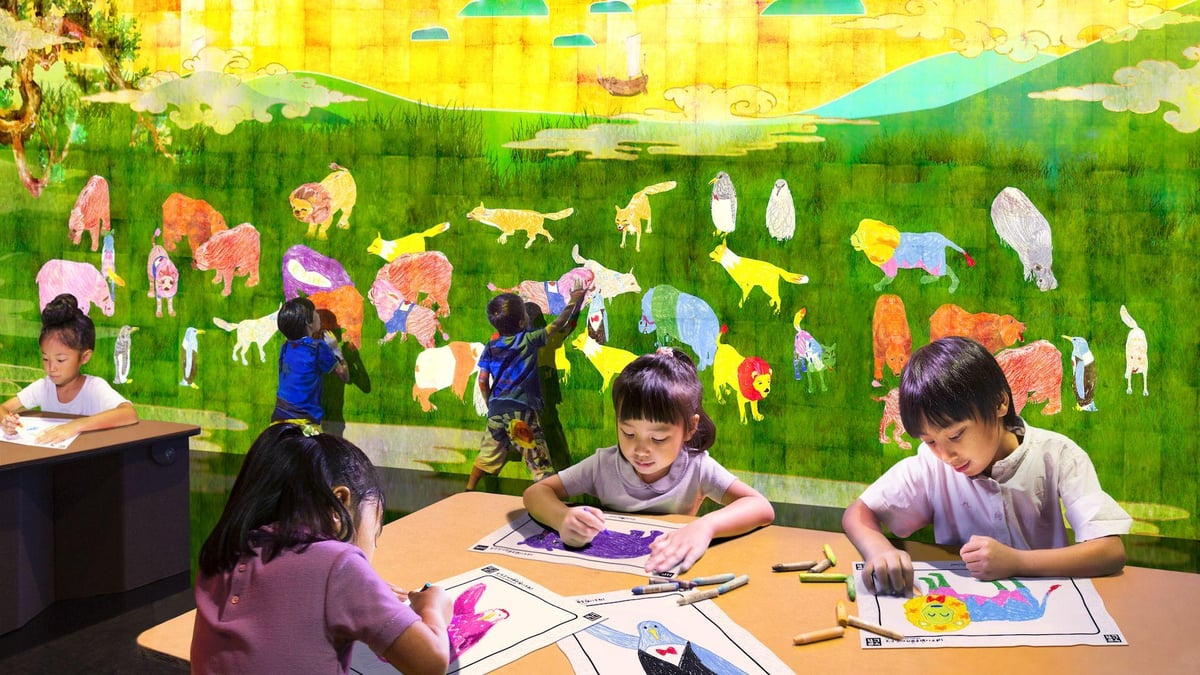 お絵かきアニマルズ / Sketch Animals | teamLab / チームラボ