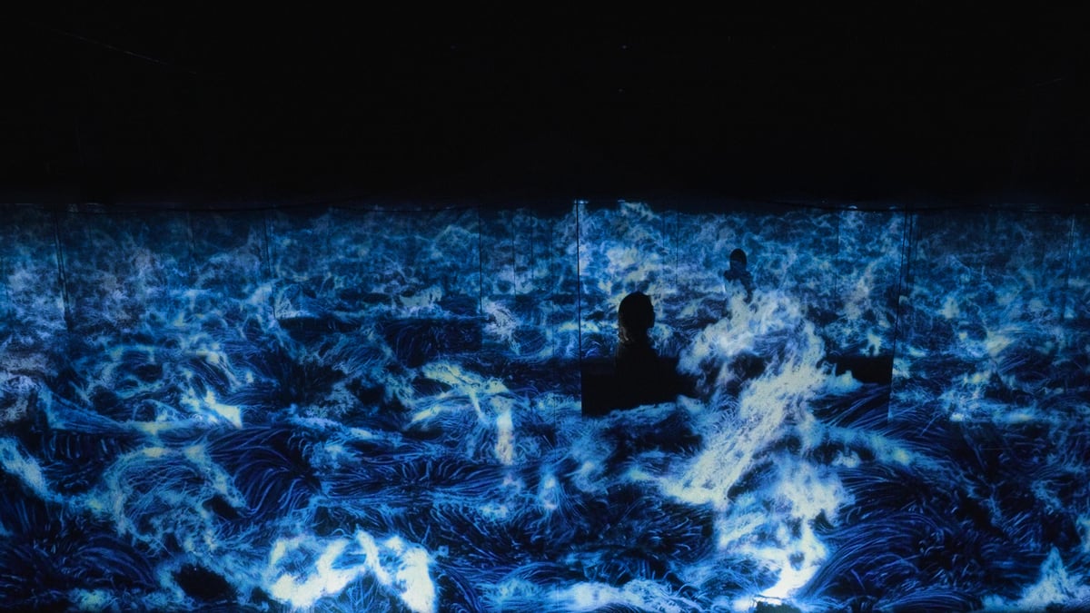 無限の透明の連なる波 / A Sea of Waves in Infinite Transparency