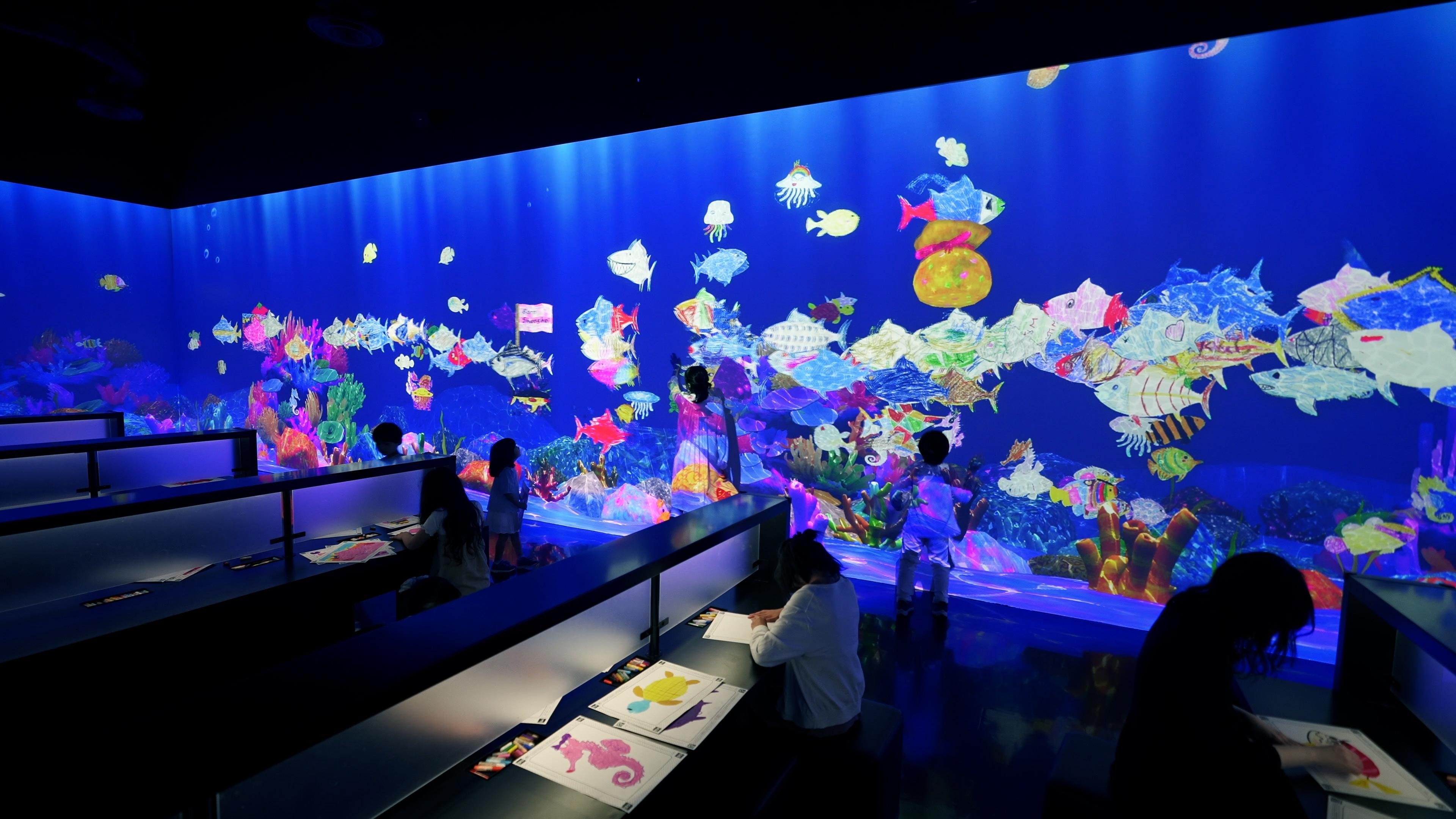 世界とつながったお絵かき水族館 / Sketch Aquarium: Connected World