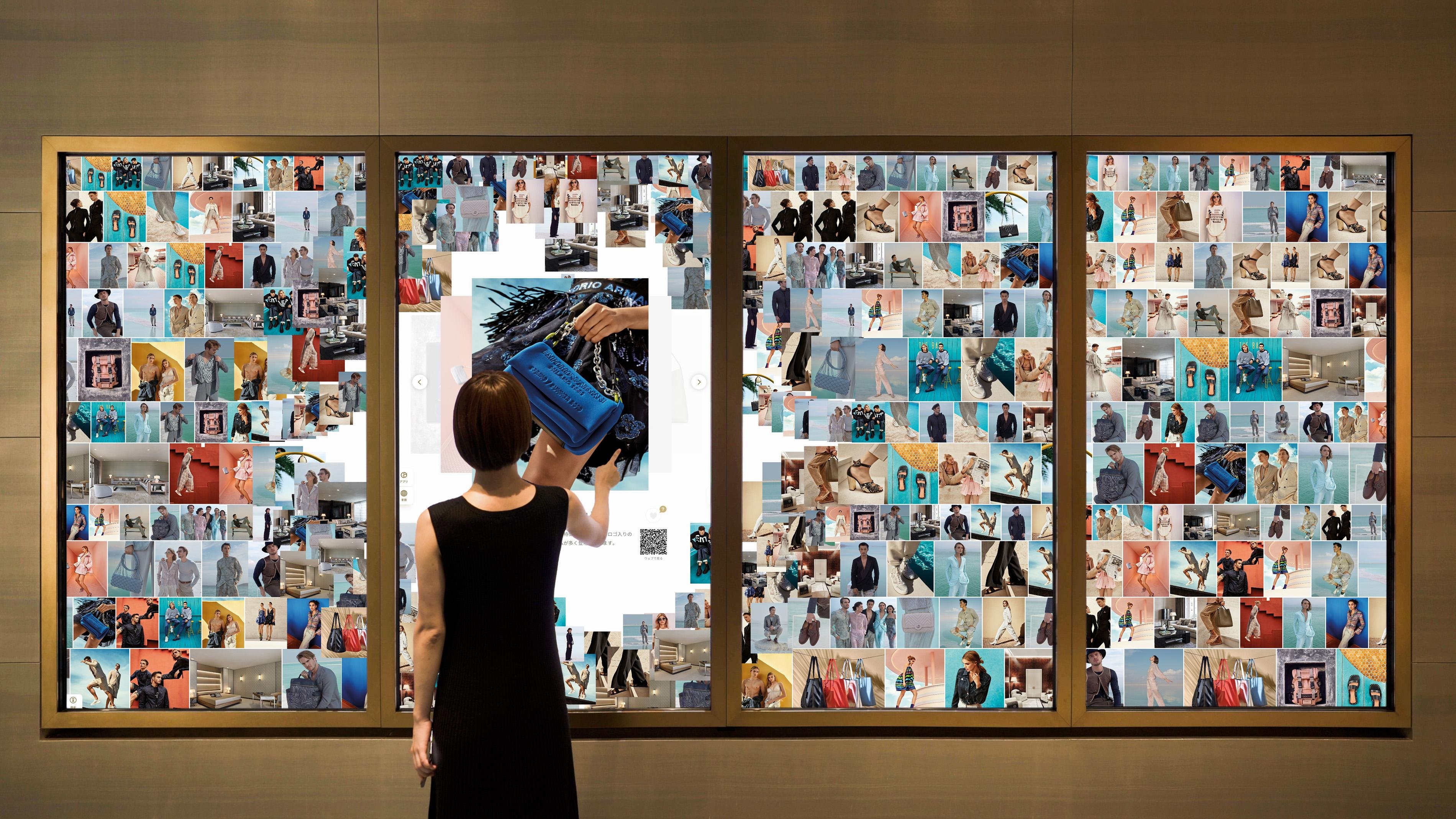 Digital Information Wall / デジタルインフォメーションウォール